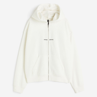 Толстовка H&M Printed Hooded Ariana Grande, кремовый