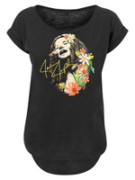 Рубашка F4Nt4Stic Janis Joplin Blumen, черный