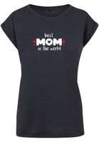 Рубашка Merchcode Mothers Day - Best Mom In The World, темно-синий