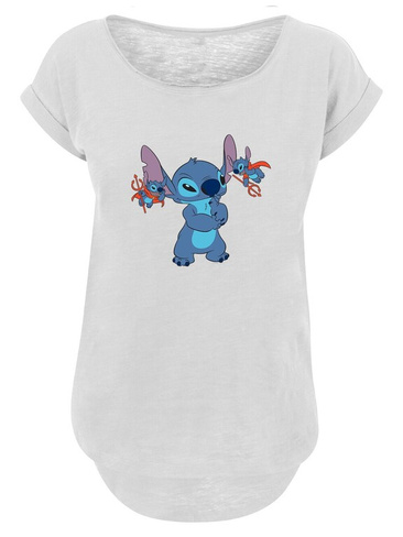 Рубашка F4Nt4Stic Disney Lilo And Stitch Little Devils, пестрый белый