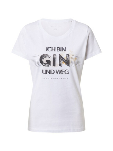 Рубашка Einstein & Newton Gin Weg, от белого