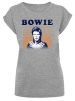 Рубашка F4Nt4Stic David Bowie Orange Stripes, серый