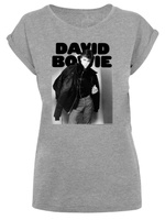 Рубашка F4Nt4Stic David Bowie Jacket Photograph, серый/пестрый серый