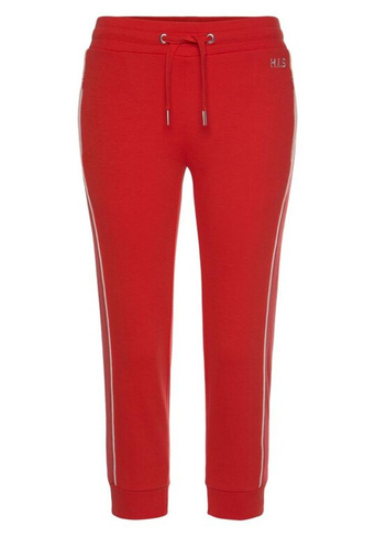 Узкие брюки H.I.S, красный