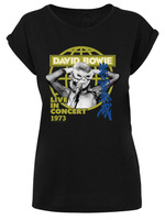 Рубашка F4Nt4Stic David Bowie Live in Concert 1973, черный