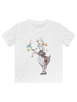 Рубашка F4Nt4Stic Disney Frozen Sven und Olaf Christmas, белый