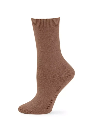 Уютные шерстяные носки Falke, цвет jasper brown