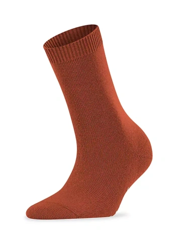 Уютные шерстяные носки Falke, цвет terra