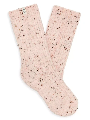 Носки круглой вязки Radell Ugg, цвет pink ice speckled