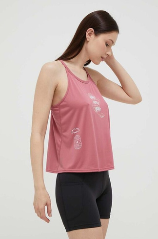 Беговая футболка Run for the Oceans adidas, розовый