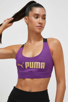 Спортивный бюстгальтер Fit Puma, фиолетовый