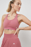 Бюстгальтер для йоги Coreessentials adidas Performance, розовый