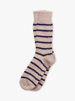 Полосатые носки из мериносовой шерсти Celtic & Co., темно-синий/кэмел