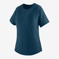 Женская рубашка Capilene Cool Trail с короткими рукавами Patagonia, лагом синий