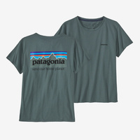 Женская футболка P-6 Mission из органического материала Patagonia, нуво зеленый