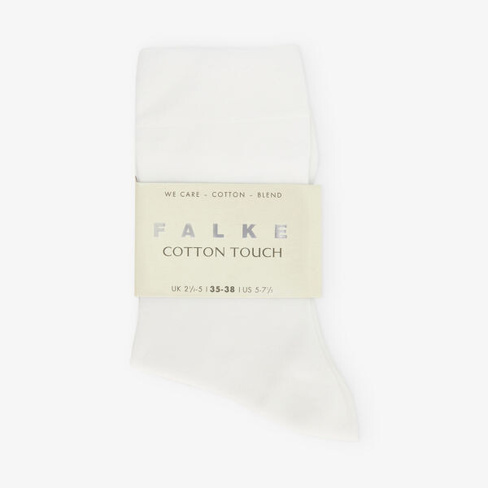 Носки Cotton Touch из смесового хлопка Falke, белый