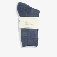 Трикотажные носки Climawool с эластичной отделкой Falke, темно-синий