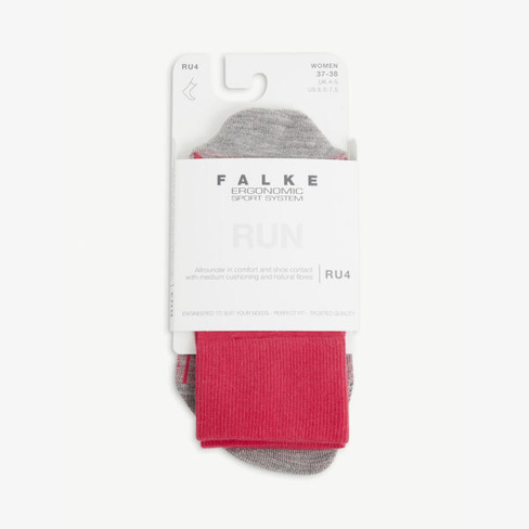 Носки RU4 Run из смесового хлопка Falke Ergonomic Sport System, розовый