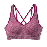 Спортивный бюстгальтер Victoria's Secret Pink Seamless Air Medium-impact, лиловый
