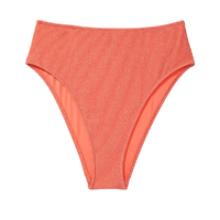 Трусы бикини Victoria's Secret Pink High-waist Cheeky, коралловый