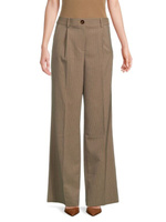 Полосатые широкие брюки Tommy Hilfiger, цвет Tan