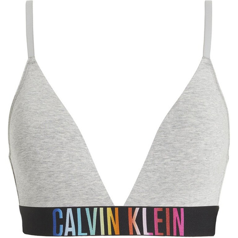 Спортивный бюстгальтер Calvin Klein Lightly Lined Triangle, серый
