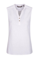 Рубашка без рукавов Petra, 100% хлопок Mountain Warehouse, белый