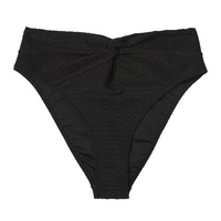 Плавки бикини Victoria's Secret Swim Mix & Match High-Waist Twist Cheeky Fishnet, черный
