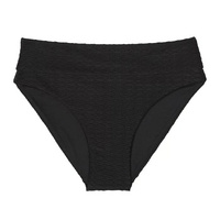 Плавки бикини Victoria's Secret Swim Mix & Match Mid-Rise Fishnet, черный