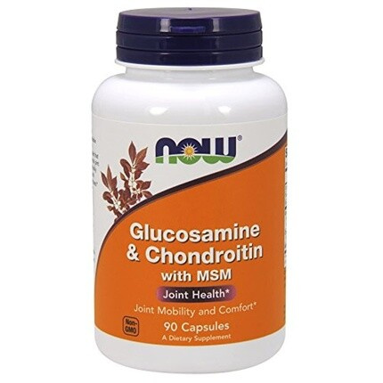Now Foods Глюкозамин Хондроитин МСМ 90 капсул