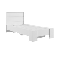 Кровать моно с основанием 900*2000, белый Клик Мебель