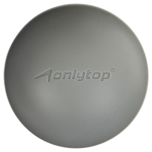 Мяч массажный onlytop, силиконовый, d=6 см, 150 г, цвет серый ONLYTOP