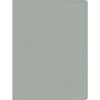 Папка с зажимом Buro -ECB04PGREY, A4, пластик, 0.5мм, серый 30 шт./кор.