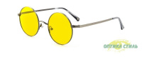 Солнцезащитные очки John Lennon JLS Circle Antique Silver Yellow JOHN LENNON