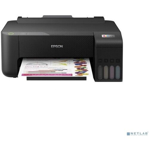 Epson Принтер Epson L1210 4-цветная струйная печать, A4, печать фотографий (C11CJ70401/C11CJ705509/C11CJ70501)