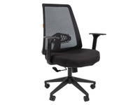Офисное кресло 535 LT Черный, ткань / Черный, сетка