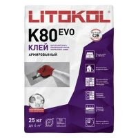 Клей для плитки Litokol Litoflex K80 25 кг LITOKOL K 80 Litoflex