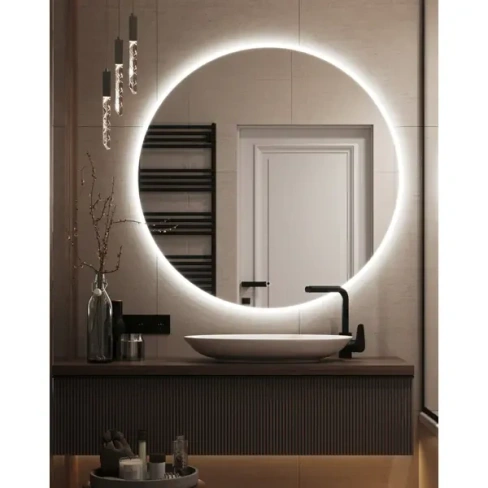 Зеркало для ванной Omega Glass SD91 с подсветкой 110 см круглое OMEGA GLASS SD91 Круглое