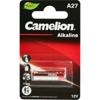 Батарейка алкалиновая Camelion LR 27A BL-1 Без бренда A27-BP1(0%Hg)