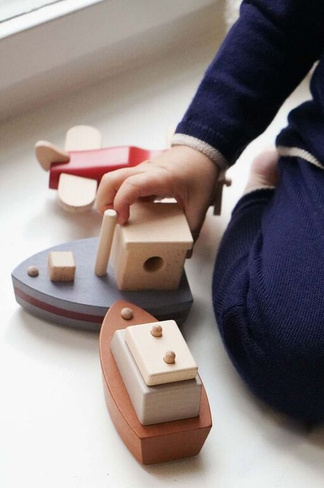Konges Sløjd Деревянная игрушка для детей, 2 шт, мультиколор