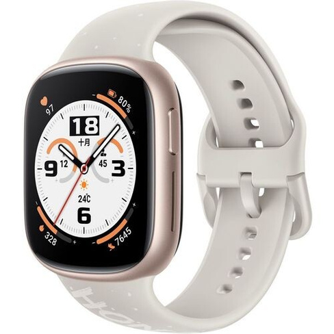 Смарт-часы Honor Watch 4 TMA-B19, 45.3мм, 1.75", золотистый/розовый [5502aaua]
