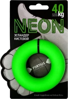 Эспандер кистевой "Fortius" Neon 40 кг (зеленый)