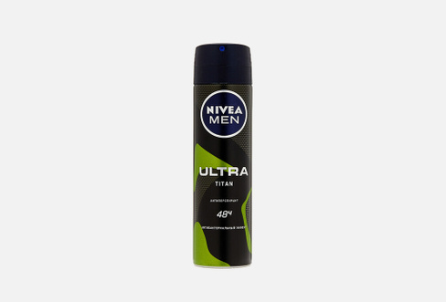 Men ULTRA TITAN 150 мл Дезодорант-антиперспирант спрей с антибактериальным эффектом NIVEA