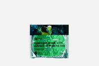 Hydrogel mask with extract of matcha tea 1 шт Маска для лица гидрогелевая с экстрактом чая Матча FABRIK COSMETOLOGY