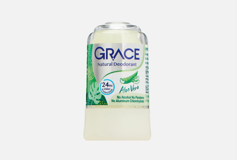 Deodorant Aloe Vera 70 г кристаллический дезодорант GRACE