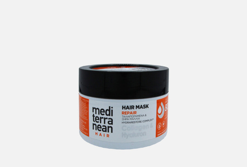 Collagen & Hyaluron 250 мл Восстанавливающая маска для волос MEDITERRANEAN