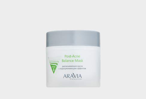 Post-Acne Balance Mask 300 мл Маска для лица рассасывающая с поросуживающим эффектом, для жирной и проблемной кожи ARAVI