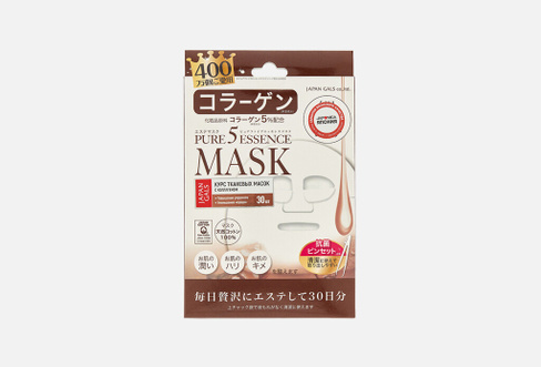 Pure 5 Essence 30 шт Набор тканевых масок JAPAN GALS