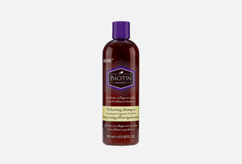 Biotin Boost 355 мл Уплотняющий шампунь для тонких волос HASK