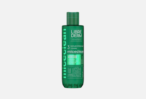 Miceclean sebo micellar 200 мл Мицеллярный тоник для жирной кожи LIBREDERM